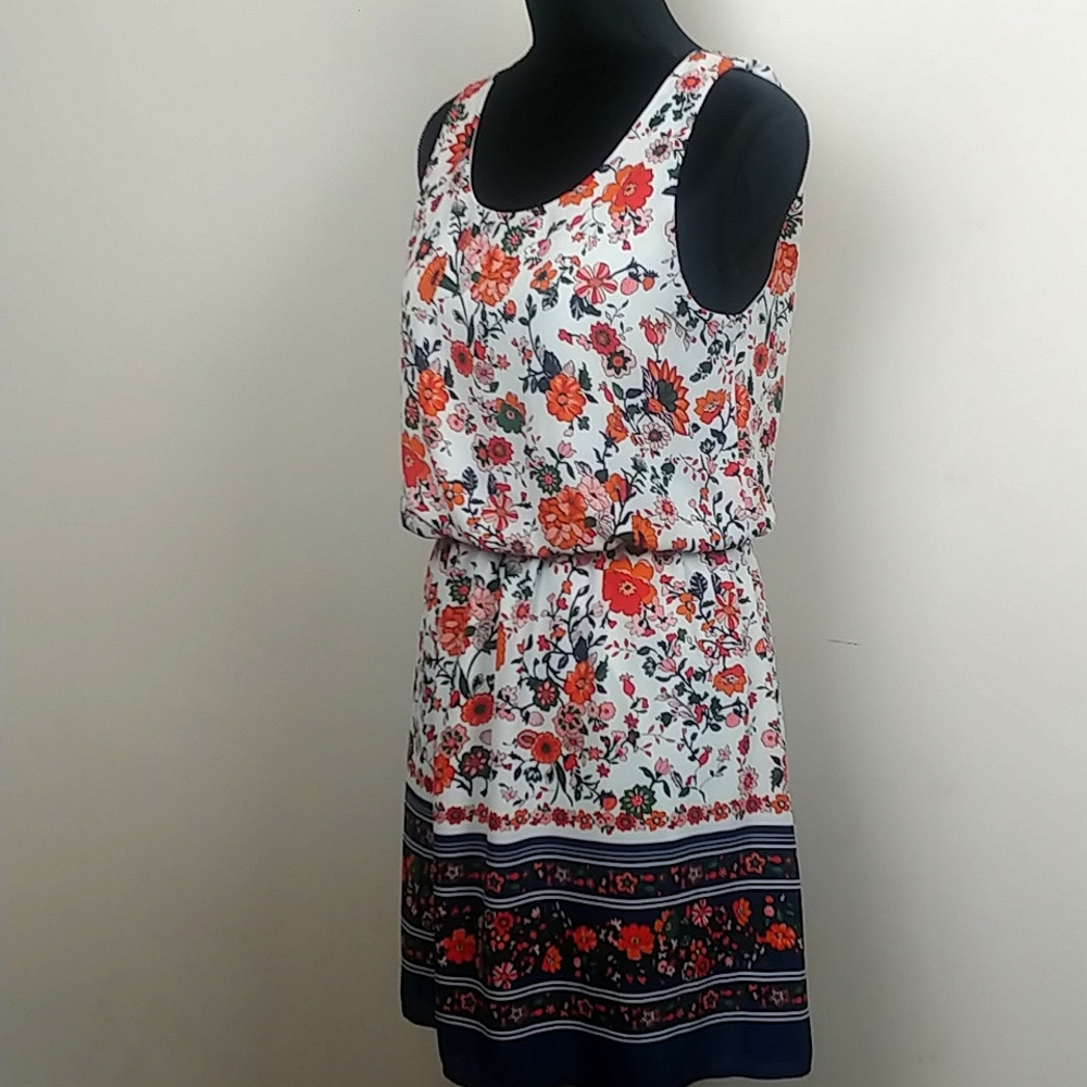 Pixley Retro Style Floral Print Dress Medium from Stitch Fix